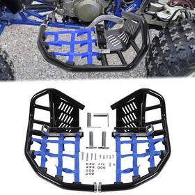 Hecasa Mo-223 Nerf Bars Foot Pegs Heel Guards Compatible With All Years Honda Trx 450r