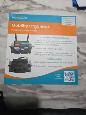 High Road 088838201622 Mobility Organizer