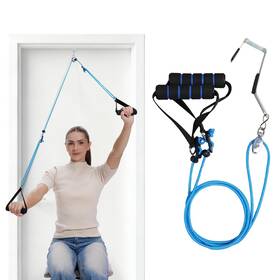 Hshbxd 716597380097 Shoulder Pulley For Physical Therapy Pulleys Standard Blue