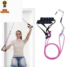 Hshbxd 716597380110 Shoulder Pulley For Physical Therapy Pulleys Standard Pink