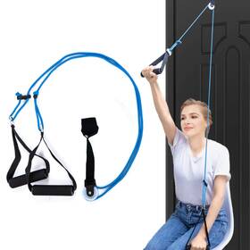Hshbxd 762926114031 Shoulder Pulley Over The Door Physical Therapy System Exercise For Phy