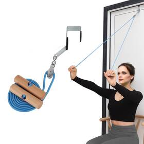 Hshbxd 774049237214 Shoulder Pulley Over The Door Physical Therapy System Exercise For Ph
