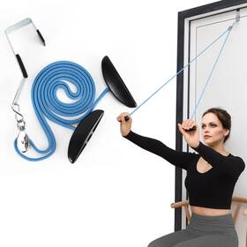 Hshbxd 774696367821 Shoulder Pulley Over The Door Physical Therapy System Exercise For Ph