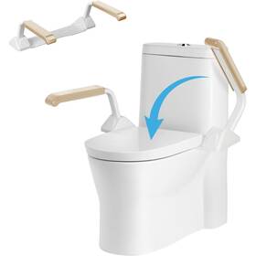 Br151 Hwaeyem Toilet Safety Rails For Seniors Adjustable Sturdy And Comfortable Support