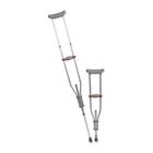 4ft.7in.to6ft.7in Industries Silver . 4ft.7in.to6ft.7in. Quick-fit Adjustable Crutches Medline