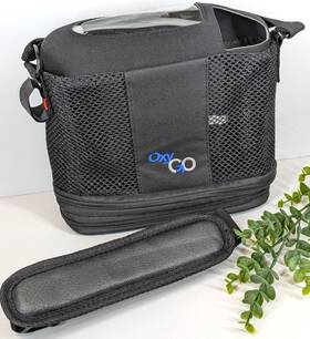 1170-1410 Inogen G-3 Or Oxygo Poc Bag Case Portable Travel On-the-go Purse Straps Mesh