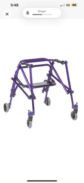 Ka3200s-2gwp Inspired By Drive Nimbo 2g Lightweight Posterior Walker With Sea
