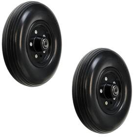 1002002 Invacare 8 Inch X2 200x50 Foam-filled Caster Wheels For Power Wheelchairs Blk