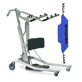 Invcghs350 Invacare Get-u-up Hydraulic Sit-to-stand Patient Lift For Safe Transfers 350 Lb