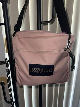 Js0a7z2b6q0 Jansport Mini Tote Adaptive Mobility Device Bag Pink Adjustable Strap 10x9x3in