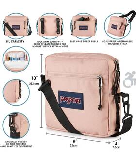 Js0a7znb Jansport Central Adaptive Accessory Bag Wheelchair Rose Gold