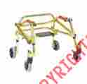 Ka-1200s Drive Medical Tyke Nimbo Rehab Lightweight Golden Yellow Posterior Posture Walker W Seat New 822383293202