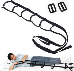 Ys0040-6 Kkaffe Ys0040 Bed Ladder Assist Pull Up Sit With 6 Handles Black