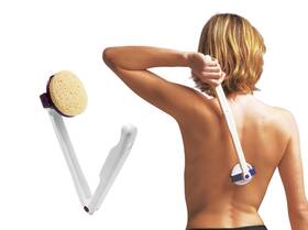 0712 Kmina Lotion Applicator For Back Self Elderly Foldable And Long White