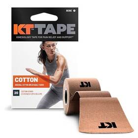 Kt Tape 893169002981 Original Cotton Elastic Kinesiology Athletic 20 Count 10 Inch
