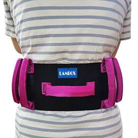 Lambox 716782261125 Gait Belt-transfer Belt With 7 Nylon Padded Handlesmedical Nursing Safety Gai