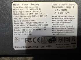 500407 Limoss 691167457310 Genuine Flexsteel Power Recliner Chair Supply Mc140 29v 2a