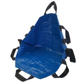 Line2 Design 70096 Portable Transport Seat 8 Handles Royal Blue