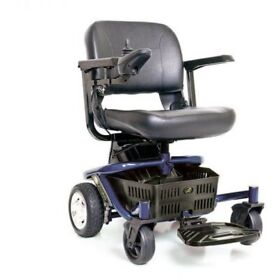 Gp162b Lite Rider Envy Travel Electric Mobility Powerchair Golden Standard Blue