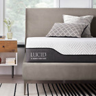 Lu10kk38bh Lucid Inch King Hybrid Mattress Bamboo Charcoal And 848971057841