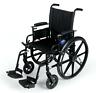 Mds806500plus Medline Lightweight Wheelchair With Antitippers And Removable Footrests 080196740171
