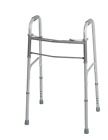 Mds864104b Medline Two-button Folding Walkers