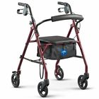 Mds86850eskd Medline Rollator Walker Bariatric