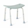 Mds89740kdmbh Medline Backless Bath Bench With Microban Light Blue