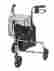 Medi5039 Na Deluxe 3-wheel Steel Rollator W Loop Locks Chrome Drive