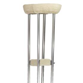 Medical Supply All 753940960179 Soft Nft Plush Comfort Crutch Fleece Covers Set