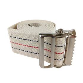 Medical Supply All 753940960193 Gait Belt With Metal Buckle 2x60 Striped Blue Jay Brand