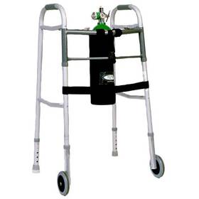 Medical Supply All 852206005002 Tote Oxygen Tank Carrier Fits D-cylinder For Wheeled Walker