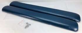 Furn10014bl Medline 3 Position Recovery Chair Replacement Blue Vinyl Armrests Blueridge Pad