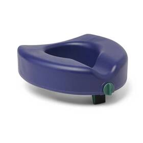 G4-112mx1 Medline Guardian 5 Inch Raised Locking Toilet Seat Up To 400lbs With Microban Treatment/blue 18z