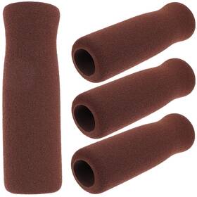 11.00x3.50x3.50cm Mobestech 504yzzr03416on149 Non-slip Cane Handle Grips Foam Light Brown