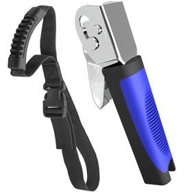 Mobiegar 722047019042 2 Pack Foldable Car Door Handle For Elderly With Adjustable Standing Aid Blue