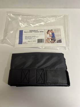 Mobility Transfer Systems 503080020703 Safetysure Marys Aide Sling New And Never Used Free Shipping