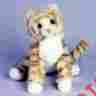 Mp-289 Memorable Pets Orange Tiger Striped Cat For People With Alzheimers