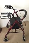 Mrt-413-r 300 Lbs Revolution Mobility Rollator Walker Very Good Condition 815067010158