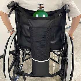 Murocea 931928555409 Oxygen Cylinder Bag For Wheelchair And Knee Scooter - O2 Tank Carrier Carry Pou
