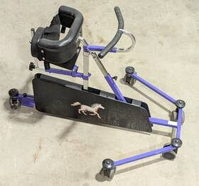 86402 National Seating And Mobility R82 Pony Gait Trainer Disabled Childs Walker 110 Lb Max 50kg Size 2