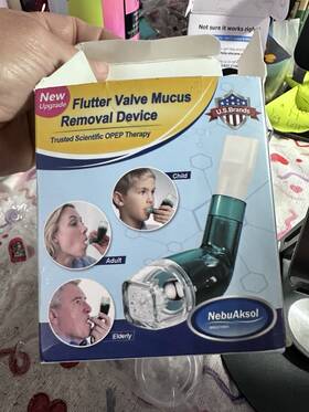 Nebuaks Vop-airphy-1nd Flutter Valve Breathing Exercise Device For Lungs