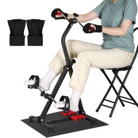 Nidreamce 759382117287 Adjustable Pedal Exerciser Bike For Seniors Hand Arm Leg And Knee Therapy St