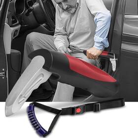 Yx-cj-e0nx0023b Ninemax Car Door Handle For Elderly Assist Support Pack Of 1 With Strap