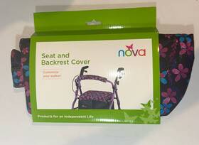 4007gf Nova Seat And Backrest Cover Garden Flowers New
