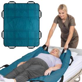 Ch-nur-pad-l007 Nurturecare Positioning Bed Pad Upgraded 3-layer With 8 Reinforced Handles Professional