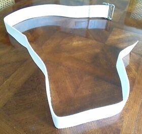 9503w-54 Nyortho Mobility 54inch Gait Belt Made Of White Washable Heavy-duty Cotton Webbing