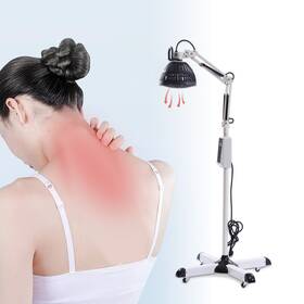Ly-607a Ocasami Tdp Far Infrared Mineral Heat Lamp With Anti-scalding Mesh &universal Wheel