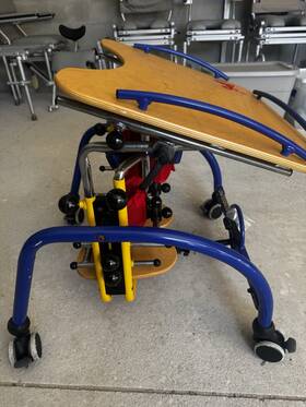 Dondolino-1 Ormesa 106118 Movement Trainer Adjustable Height Child Blue/yellow