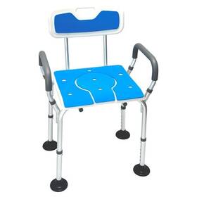 Shc-mas-alu-17l Orthonica Commode Shower Chair With Armrest